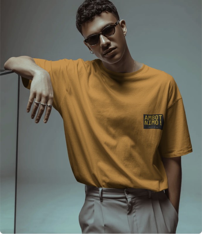 AMBOT NIMO! Oversized Organic Tee — BAHAW Studio